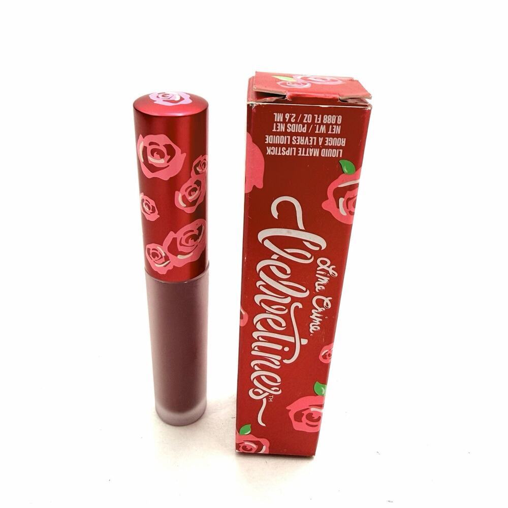 Lime Crime Velvetines Metallic Liquid Matte Lipstick - Teddy Bear - NEW
